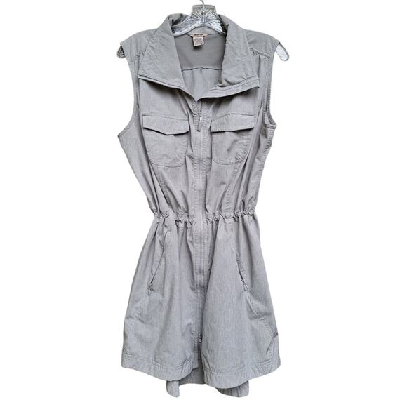 Duluth Women's Sol Survivor Sun Protection Tunic Vest UPF 50+ Gray Size S Travel - Picture 2 of 9
